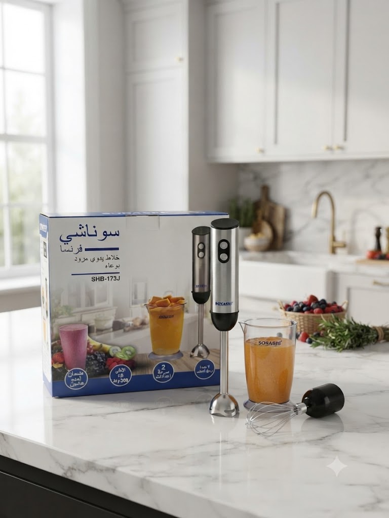 خلاط سوناشي اليدوي (Sonashi Hand Blender)! 😉