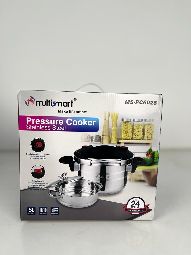 🍲 طنجرة ضغط الاستيل من multismart