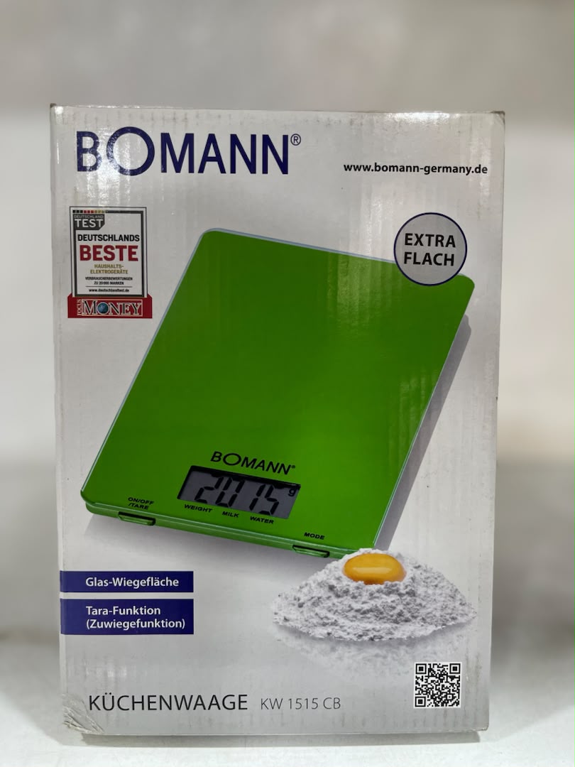 ميزان مطبخ إلكتروني من ماركة بومان (Bomann Kitchen Scale)